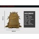 Рюкзак 600D polyester with PVC coating 45L YA-5042 OLIVE, BLACK [YAKEDA]